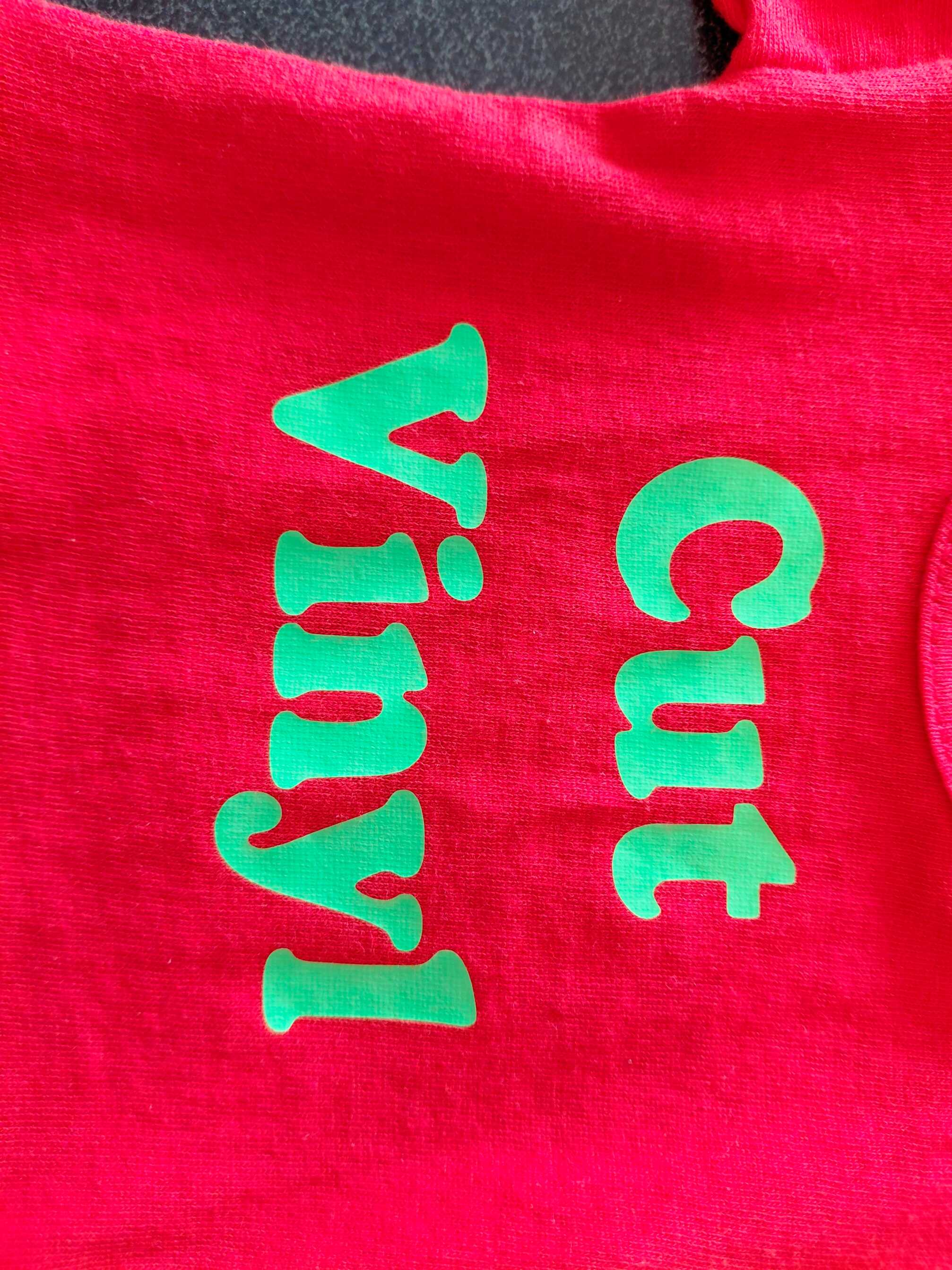 Hi-vis workwear with CAD cut vinyl branding