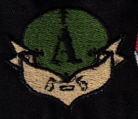 Embroidered logo on branded workwear